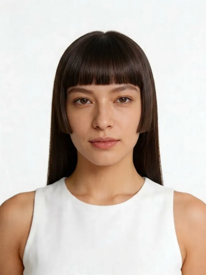 Hime Cut